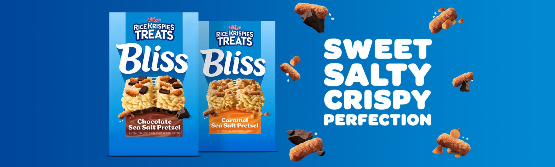 New. Rice Krispies Treats Bliss. Sweet, Salty, Crispy, Perfection.
